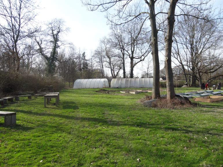 Foto: a.Witterstein, Vermehrungsgarten in Frühling