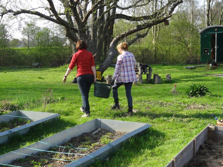Foto: Jörg L. Mitarbeit im Vermehrungsgarten